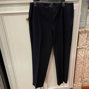 Talbots Navy blue work/dress pants size 12 Curvy